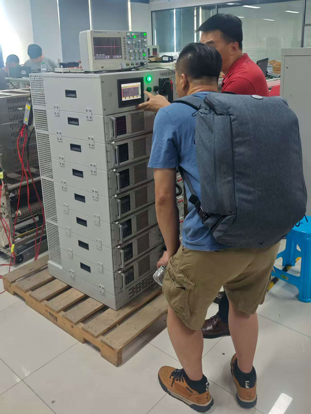 脈沖波形實測圖
